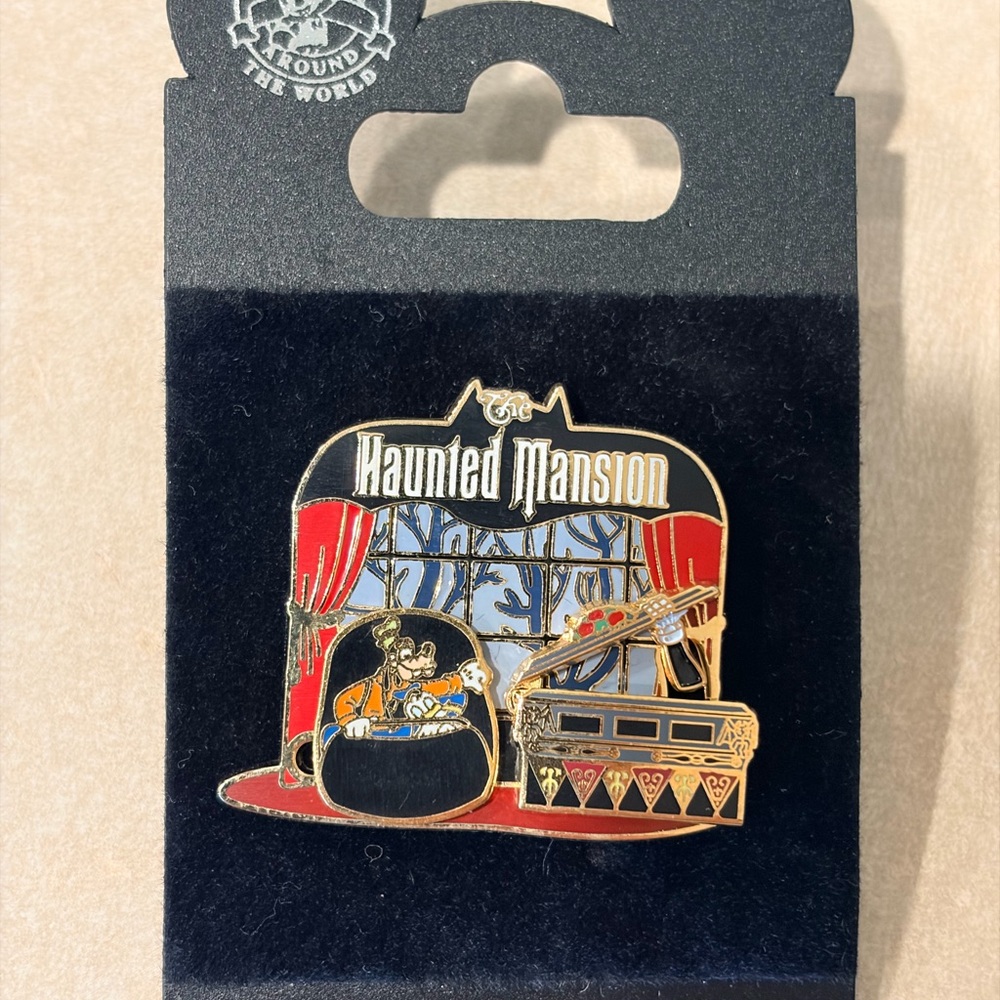 Disney Haunted Mansion Goofy and Donald Doom-buggy Slider NOC